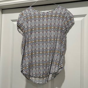 H&M geometrical blouse, size 6
